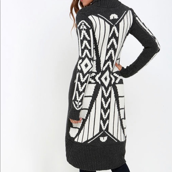 White Crow Sweaters - White crow Aztec cardigan